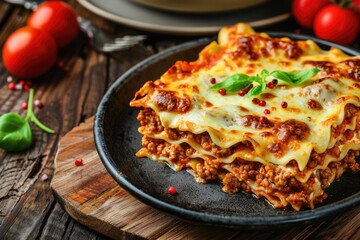 lasagna with mince and cream sauce