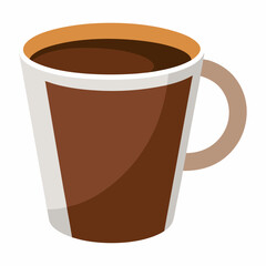 Coffee cup logo icon vector illustration.