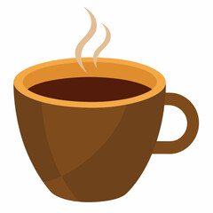 Coffee cup logo icon vector illustration.