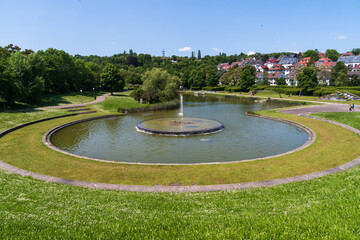 Nature Park and Garden; Höhenpark Killesberg in Stuttgart
