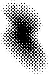 Abstract Dot Halftone