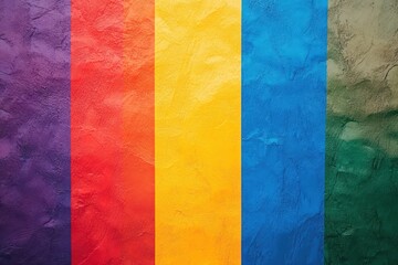 Minimalist background with subtle hints of diverse pride colors, LGBT, Simplicity in diversity
