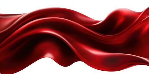 Obraz premium Abstract Red Silk Fabric Background