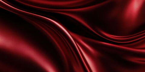 Obraz premium Abstract Red Silk Fabric