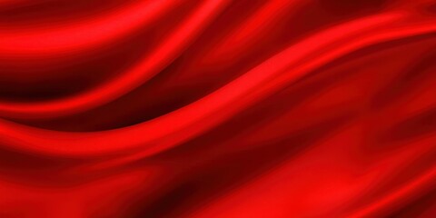 Abstract Red Silk Fabric Texture