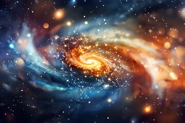 Abstract Galaxy Background.