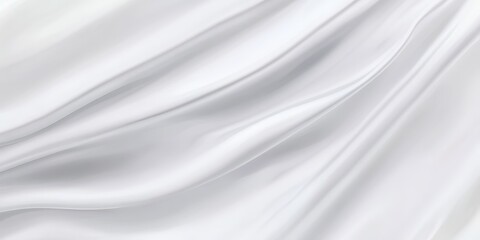 Naklejka premium Abstract White Fabric