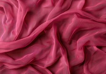 Obraz premium Vibrant pink fabric texture