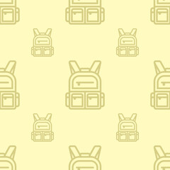 Seamless Background Pattern Backpack