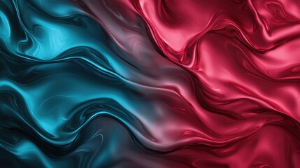 Obraz premium Vibrant abstract fluid art background