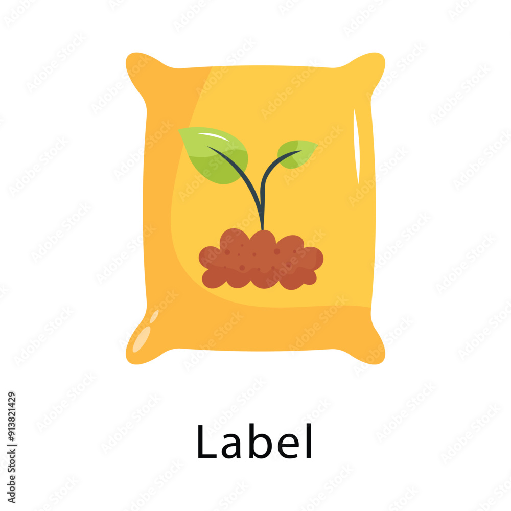 Poster label vector flat icon design illustration symbol on white background eps 10 file