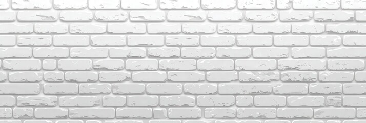 Fototapeta premium White Brick Wall Texture
