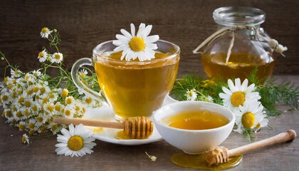 Soothing Chamomile Tea with Honey