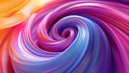 Obraz premium Abstract Swirling Colors
