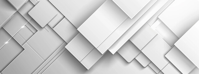 Fototapeta premium Abstract white wavy curve texture background. Website, banner and brochure background. Bright white abstract hexagon wallpaper or background - 3d render