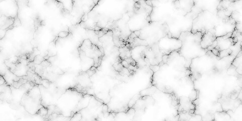 White marble texture Panoramic white background. marble stone texture for design. Natural stone Marble white background wall surface black pattern. White and black marble texture background.