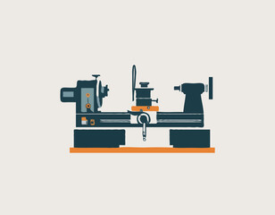 Lathe. Milling machine