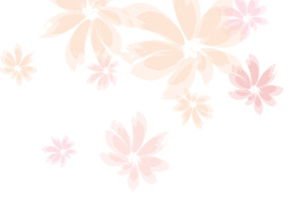 Abstract flower blooming design. Pattern with floral seamless. Grunge textured abstract art vector with flower and plants in watercolor style.
