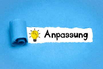 Anpassung	