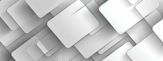 Fototapeta premium White vertical rectangle and square tile texture. Ceramic or brick wall seamless pattern. White polygonal triangle geometric texture. 3D rendering background.