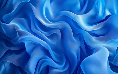 Fototapeta premium Abstract Blue Fabric Texture