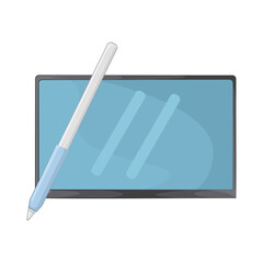 Illustration of pen tablet 