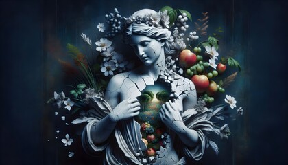 Reinas de la Naturaleza: Esculturas Vivas