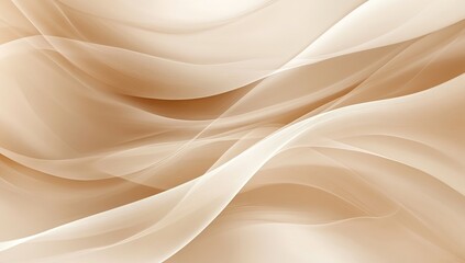 Obraz premium A very long, curvy, wavy, and somewhat blurry image of a tan background