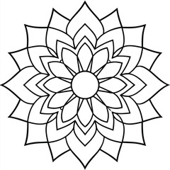 Detailed Mandala Coloring Sheets for Adults for Relaxing Mandala Coloring Pages for Floral Mandala Adult Coloring Pages
