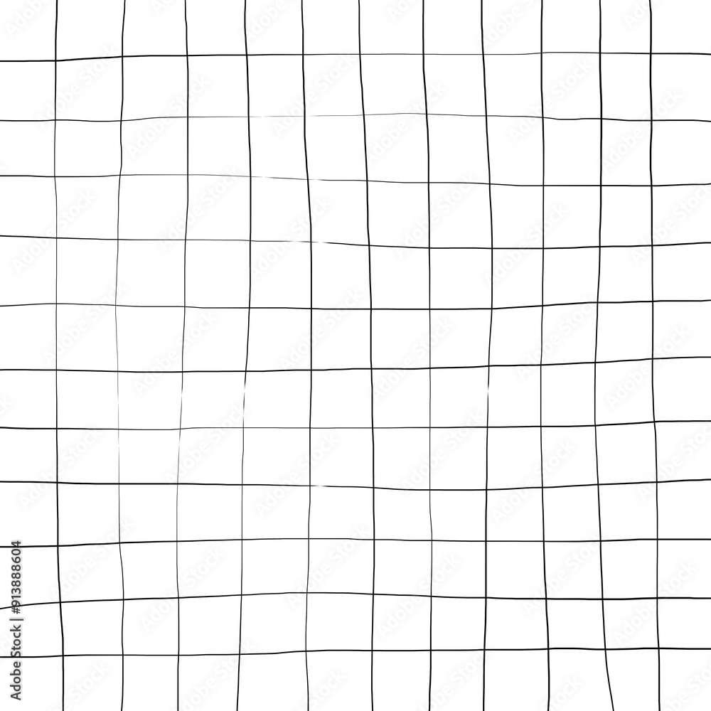 Poster distorted grid line png pattern