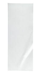 Receipt paper png sticker, transparent background