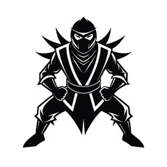 Ninja Silhouette Vector