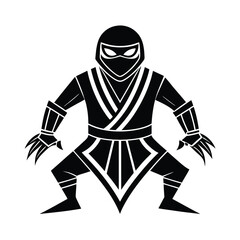 Ninja Silhouette Vector
