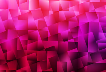 Light Purple, Pink vector template with rhombus.