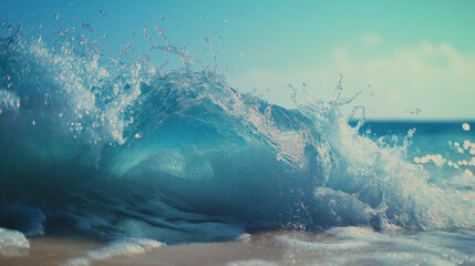 Obraz premium waves in the ocean