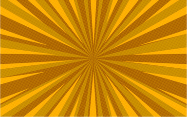 Yellow comics background vector illustration