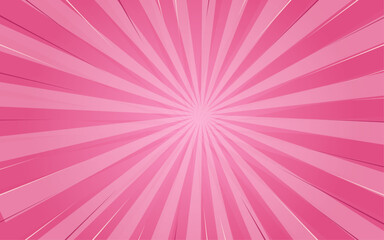 Obraz premium Pink and withe comics background vector illustration