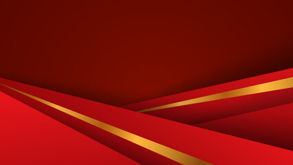 Red background, Red banner