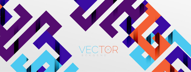 Color bend lines with shadow texture effect. Vector Illustration For Wallpaper, Banner, Background, Card, Book Illustration, landing page