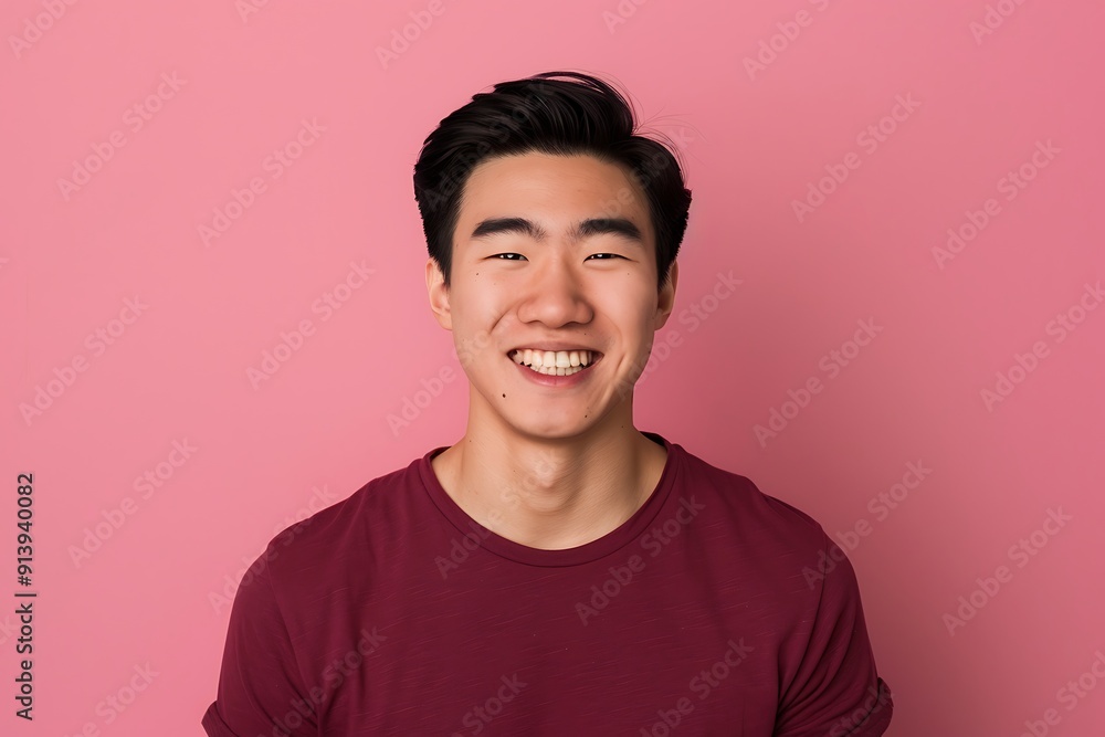 Wall mural Smiling Man Portrait