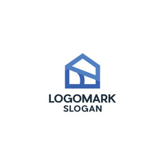 Sleek and Simple Construction Logo Design Concepts, Real Estate Logo, Construction Logo, Property Logo, House Logo, Home Logo