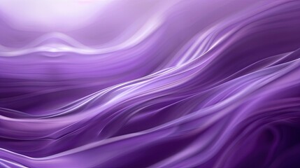 Naklejka premium Ethereal Purple Waves in Dreamy Gradient Flow