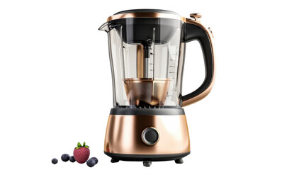 Electric blender on transparent background 