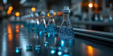 Laboratory Production Concept for Chemical Processes with Focus on Precision and Efficiency