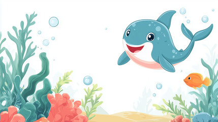 Obraz premium fish background