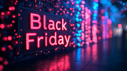 Obraz premium Black Friday Banner