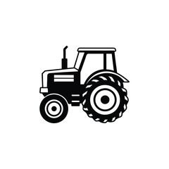 tractor isolated on white background