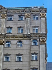 European style architectural appearance