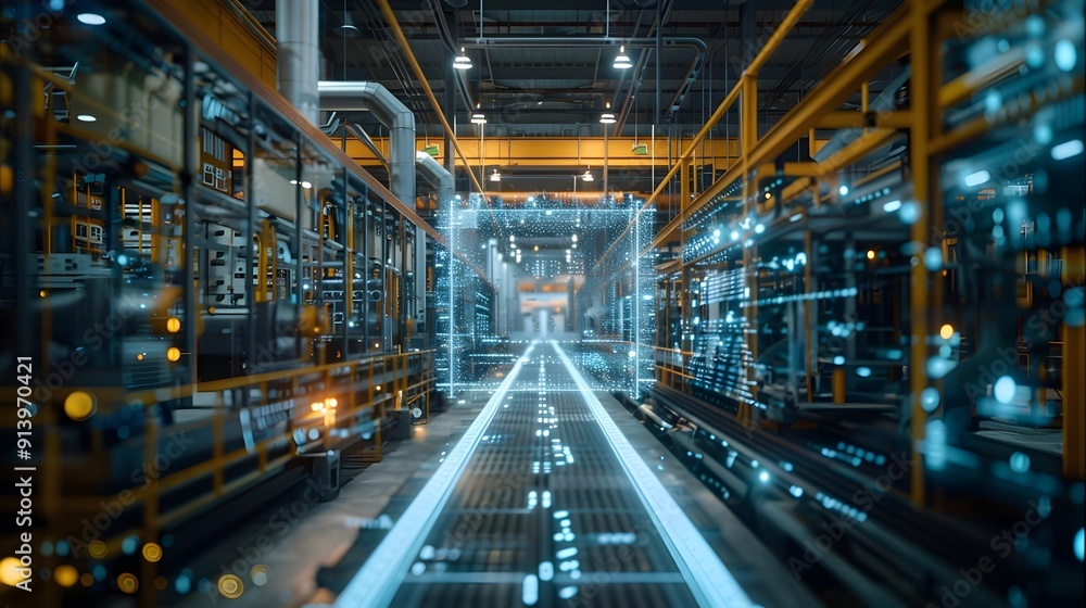 Poster digital twin technology powering advanced manufacturing and real time data driven optimization