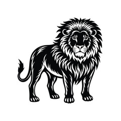 Lion Silhouette Vector
